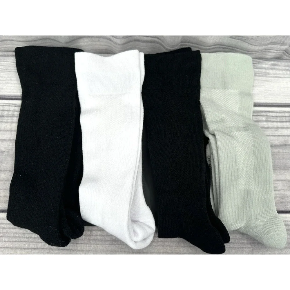 TOMMIE COPPER ECOWICK OVER THE CALF COMPRESSION SOCKS Women Large 10-12.5  BASIC